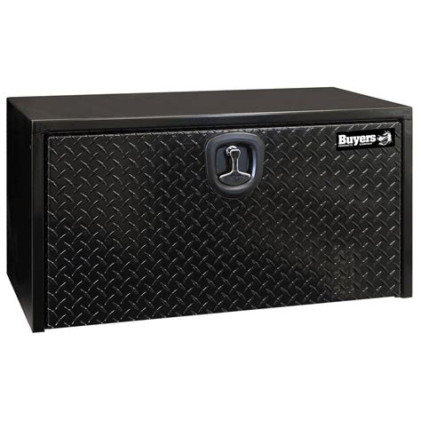 black steel underbidy tool box|black steel underbody truck box.